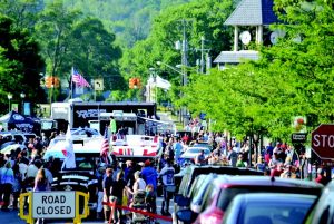 Boyne City’s Main Street is filled to capacity with spectators and the poker run has helped jumpstart a resurgence for the area.