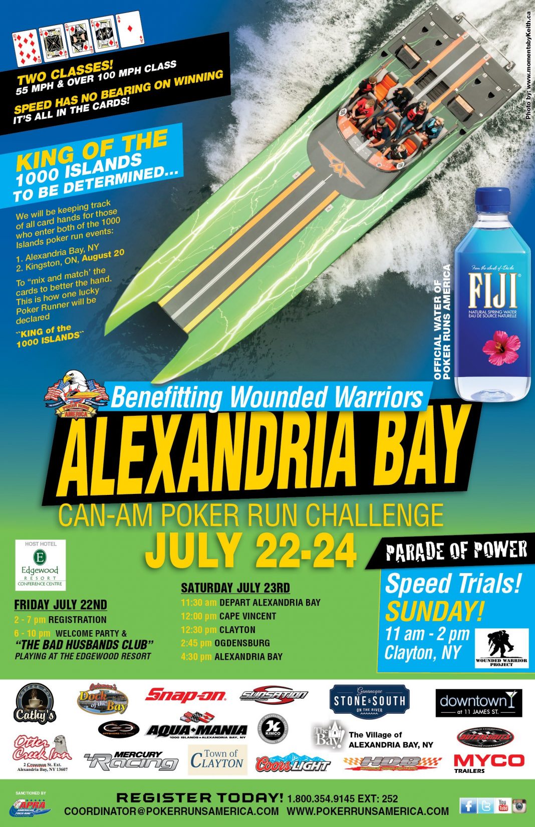 Alexandria Bay CanAm Poker Run Challenge Poker Runs America