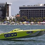 Miss GEICO Offshore Racing – airborne