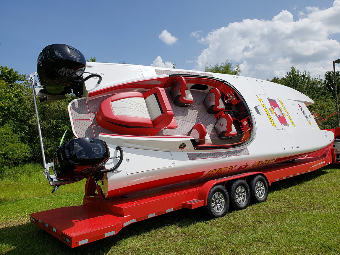 mystic powerboats catamaran