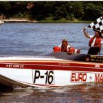 TOMMY CARUSO _EURO MARINE_ CHRIS CAT RACE BOAT