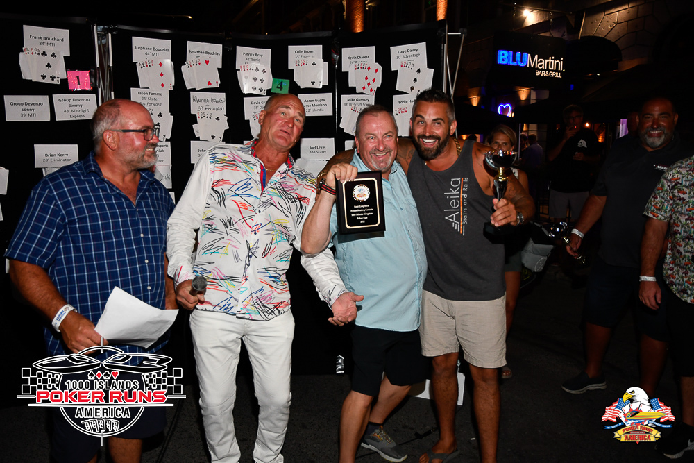 The 2022 1000 Islands Kingston Poker Run WINNERS! Power Boating Magazine