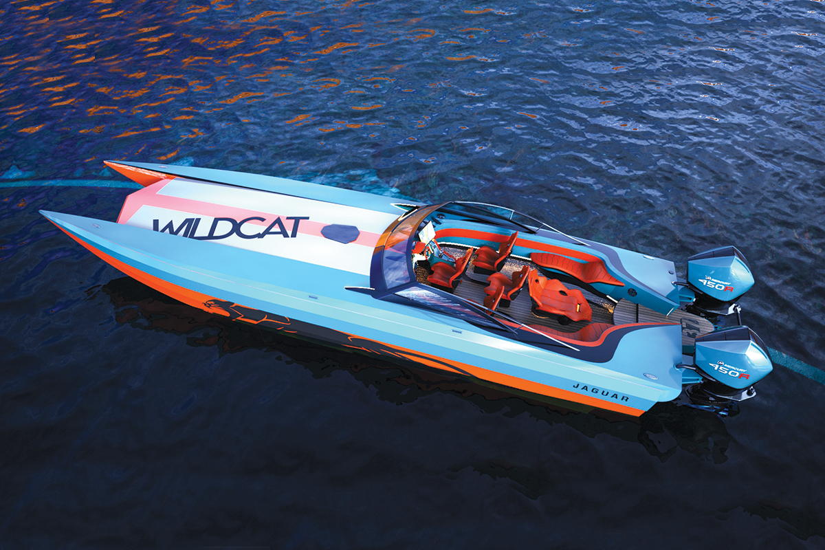 jaguar power catamaran